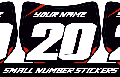 SMALL NUMBER STICKER