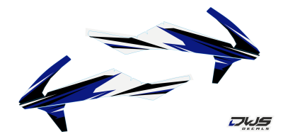 KTM SX 125 SX 250 SX-F 250 SX-F 350 SX-F 450 2016 blau blauw blueDECALS DEKOR DESIGN GRAPHICS AUFKLEBE STICKERSET NUMMERSET DWS MX
