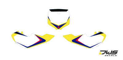Nummerset Suzuki RM 65 2000 2001 2002 2003 2004 2005 2006 2007 2008 2009 2010 2011 2012 2013 2014 2015 Decals dekor design graphics aufklebe stickerset nummerset dws mx