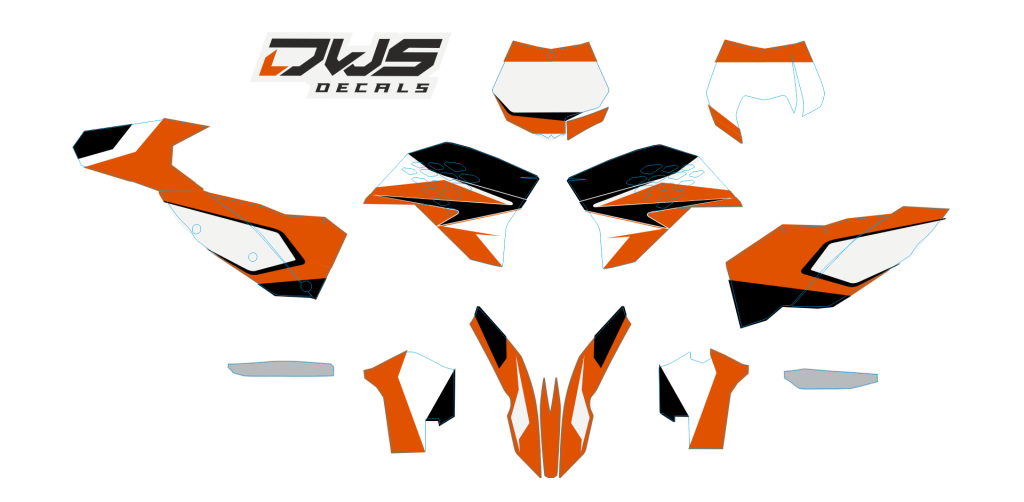 KTM SX - EXC 2008/2011 Model 7 Set 