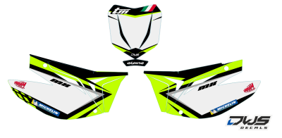 Nummerset TM 125 144 250 300 2015 2016 2017 2018 Decals dekor design graphics aufklebe stickerset nummerset dws mx