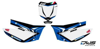 Nummerset TM 125 144 250 300 2015 2016 2017 2018 Decals dekor design graphics aufklebe stickerset nummerset dws mx