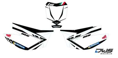 Nummerset TM 125 144 250 300 2015 2016 2017 2018 Decals dekor design graphics aufklebe stickerset nummerset dws mx