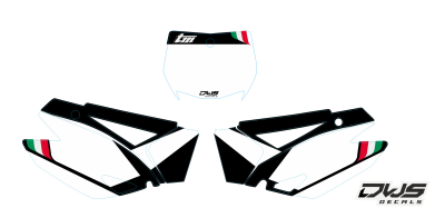 Nummerset TM MX 125 144 250 300 2T 2008 2014 Decals dekor design graphics aufklebe stickerset nummerset dws mx