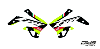 Radiaset TM MX 125 144 250 300 2T 2008 2014 Decals dekor design graphics aufklebe stickerset nummerset dws mx