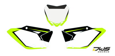 Nummerset Suzuki RMZ 450 2008 2009 2010 2011 2012 2013 2014 2015 2016 Decals dekor design graphics aufklebe stickerset nummerset dws mx