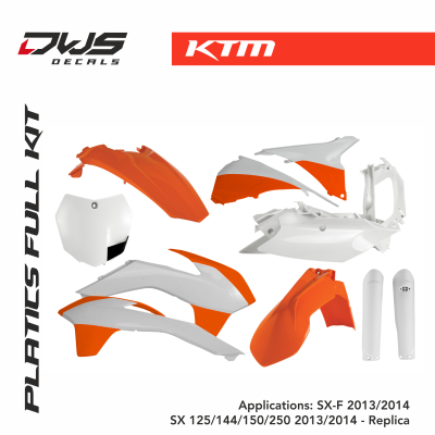 FULL KIT PLASTICS KTM SX/SX-F 2013 2014 - STANDARD
SKU: AC 0017843.553.015 dws decals