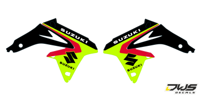 radiaset Suzuki RMZ 450 2008 2009 2010 2011 2012 2013 2014 2015 2016 Decals dekor design graphics aufklebe stickerset nummerset dws mx