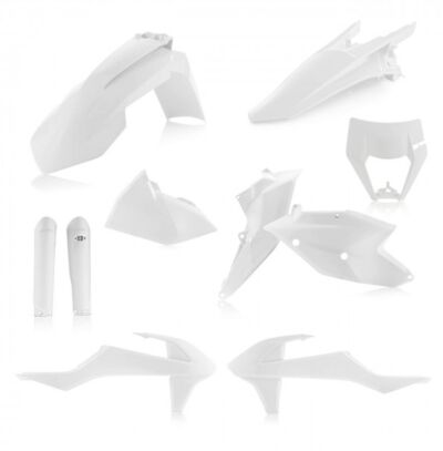 KTM Plastics Acerbis EXC EXC-F 2017 2018 White