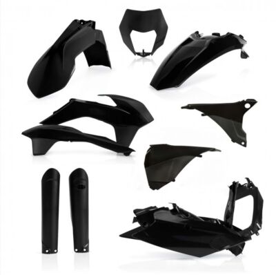 KTM plastics EXC EXC-F 2012 2013 Black