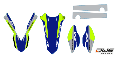 Trimset Yamaha Revolution YZ 125 250 2015/2016 Model 7
