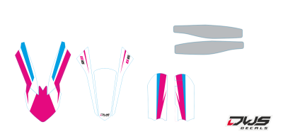 Trimset Ktm Sx 65 2016 model 3 Decals dekor design graphics aufklebe stickerset nummerset dws mx