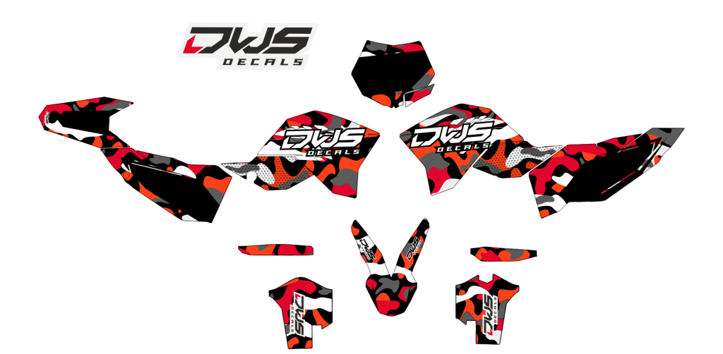 Complete stickerset KTM SX SX-F 125 150 250 350 450 2007 2008 2009 2010 2011 blue orange Decals dekor design graphics aufklebe stickerset nummerset dws mx