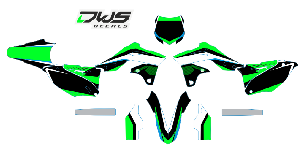 Kawasaki KXF 250 2013/2016 Model 1 Set 