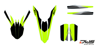 trimset KTM SX 85 2013 2014 2015 2016 Model 3 Decals dekor design graphics aufklebe stickerset nummerset dws mx
