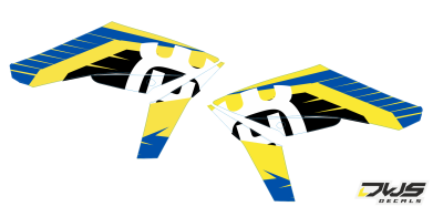 Radiaset Husqvarna 2011 2012 2013 2014 TC TXC TE SMR 449 511 Decals dekor design graphics aufklebe stickerset nummerset dws mx