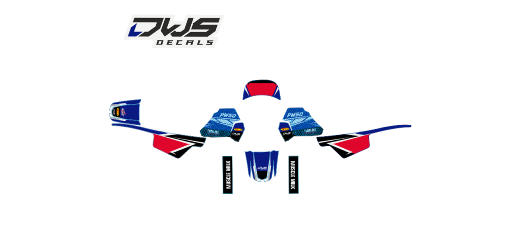 Volledige stickerset Yamaha PW 50 2007/2017 Model 3


Gehele stickerset bestaande uit
- Radiaset (2 delig)
- Nummerset (3 delig)
- Trimset (4 delig Voorspatbord en Achterspatbord)dws decals