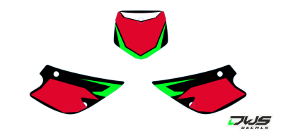 Nummerset Kawasaki KX 85 100 1998/2013