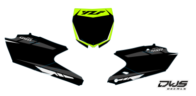 nummerset Yamaha YZF 250 450 2014 2015 2016 2017 Model 3 Decals dekor design graphics aufklebe stickerset nummerset dws mx graphix numberset
