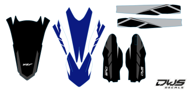 Trimset Yamaha YZF 250 450 2014/2017 Model 5