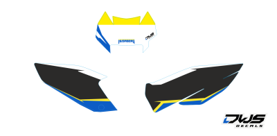 Complete Stickerset Husaberg FE TE 2013 2014 2015 2016 2017 2018 Decals dekor decore design graphics aufklebe stickerset nummerset dws mx