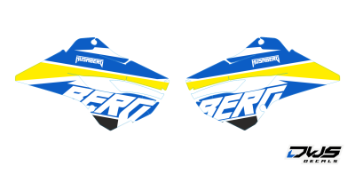 Complete Stickerset Husaberg FE TE 2013 2014 2015 2016 2017 2018 Decals dekor decore design graphics aufklebe stickerset nummerset dws mx