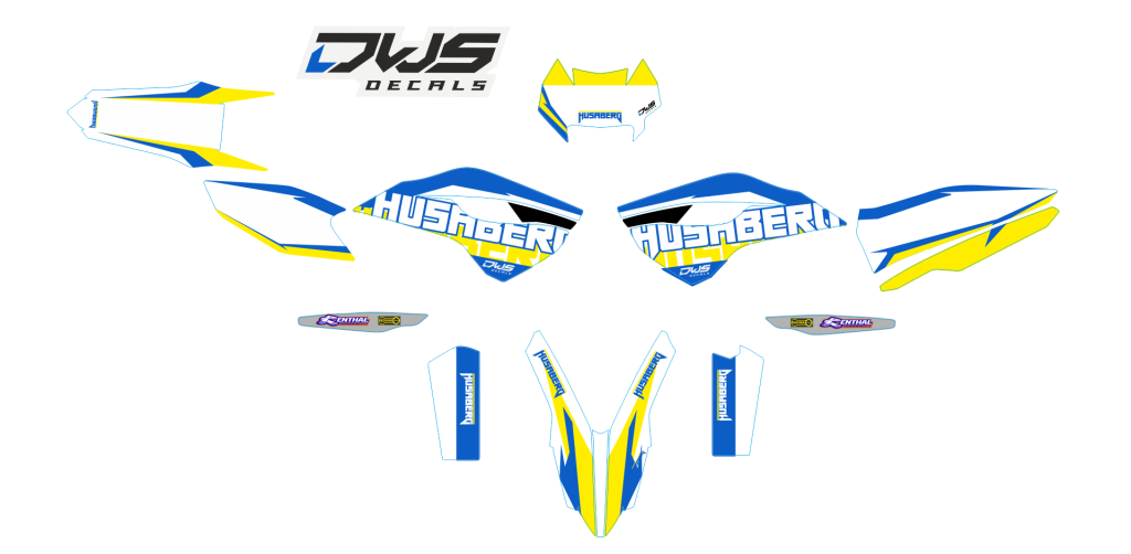 Complete Stickerset Husaberg FE TE 2013 2014 2015 2016 2017 2018 Decals dekor decore design graphics aufklebe stickerset nummerset dws mx