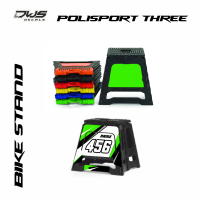 Bikestand Polisport foldable DWS decals bokje vouwbaar decals decore stickers