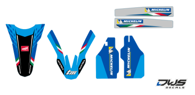 trimset TM SMX 300 250fi 450 fi 530 fi 4 takt 2015 2016 2017 2018 Decals dekor design graphics aufklebe stickerset nummerset dws mx supermotard front fender rear fender fork protectors kotflugel gabelgeschutzer achterspatbord voorspatbord voorpootbescherm