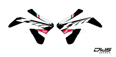 Radiaset TM 125-250-300-450 2008/2009/2010/2011/2012/2013/2014 Decals dekor design graphics aufklebe stickerset nummerset dws mx
