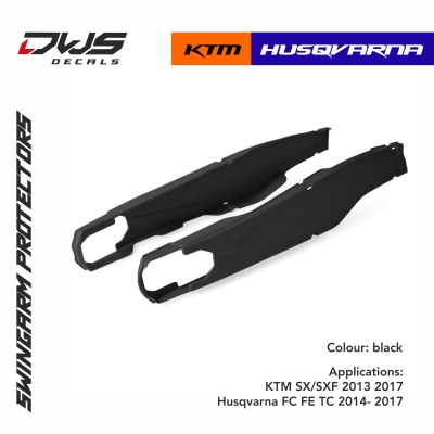 Swingarm protectors brug beschermers polisport dws decals KTM SX- SXF 2013 2014 2015 2016 2017 Husqvarna FE FC TC  2014 2015 2016 2017 2018