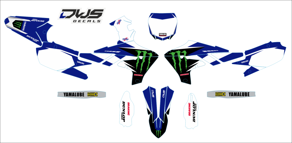 Yamaha YZF 450 2018 2021 Model 1 Set