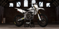 Complete stickerset decalset Yamaha YZF 450 2018 Model 2 Decals dekor design graphics aufklebe stickerset nummerset dws mx graphix front fender rear fender forkprotectors numberplate