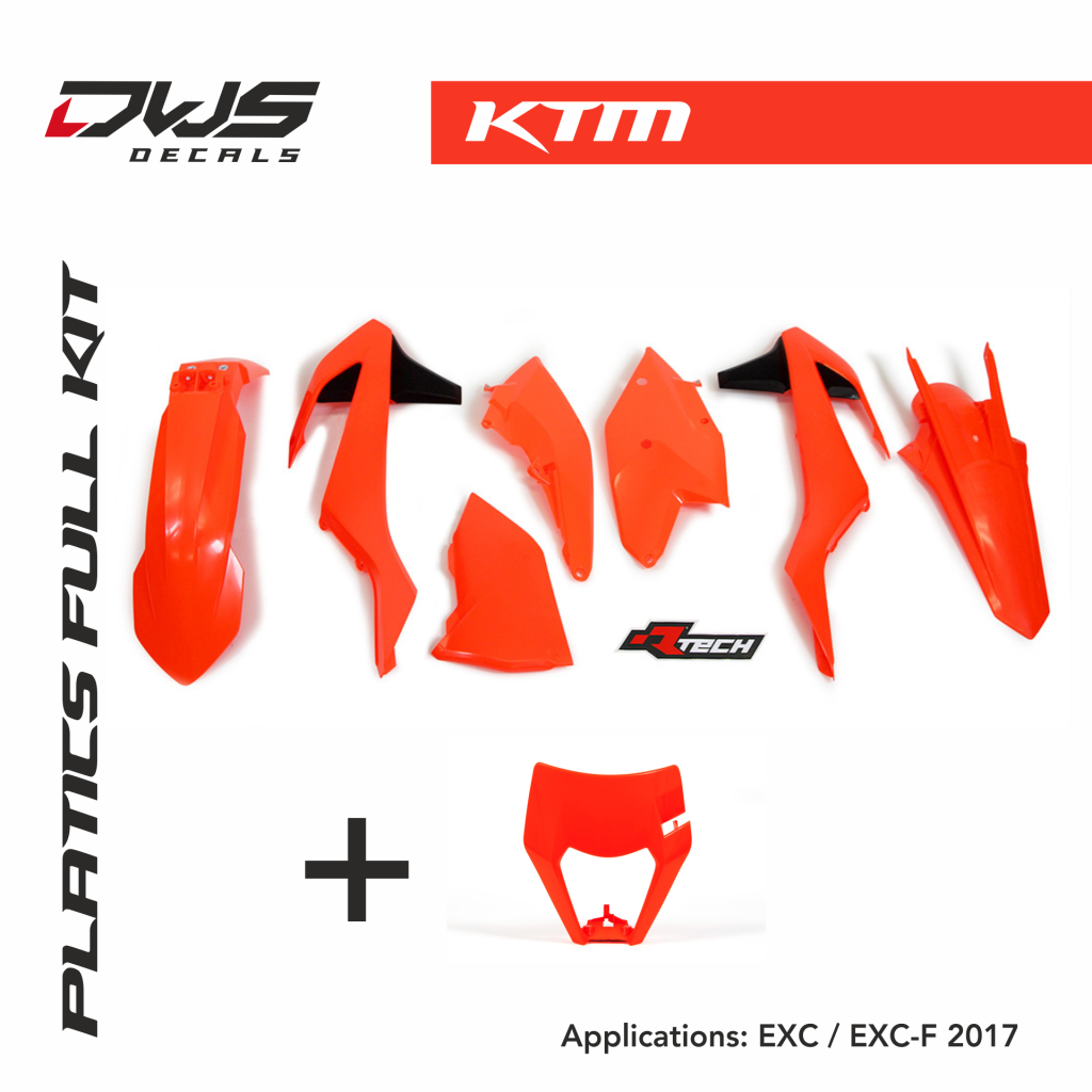KTM Plastics R-Tech EXC EXC-F 2017 2018