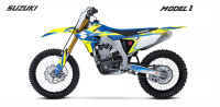 Complete stickerset Suzuki RMZ 450 2018 Decals dekor design graphics aufklebe stickerset nummerset dws mx