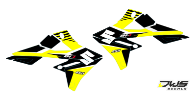 radiaset Suzuki RMZ 450 2018 Decals dekor design graphics aufklebe stickerset nummerset dws mx