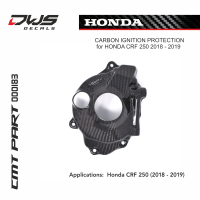 cmt carbon ignition protection honda crf 250 2018 2019 dws decals