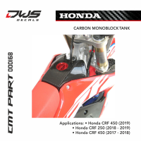 cmt carbon tank dws decals honda crf 250 2018 2019
