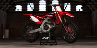 Complete stickerset Honda CRf 450 R XR 2017 Decals dekor design graphics aufklebe stickerset nummerset dws mx model 1 Honda factory look 2017 graphic rear fender front fender forkprotectors fluor yellow kabelgeschutzer kot flugel neon