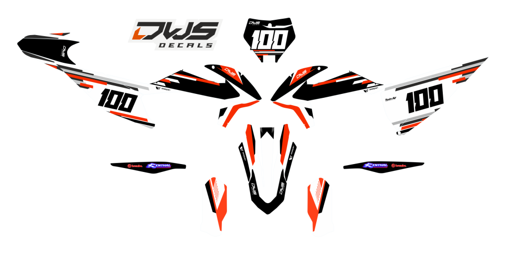 KTM SX SX-F 125 150 250 350 450 2019 2021 Model 1 set 