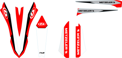 Trimset Beta RR 2018 Decals dekor design graphics aufklebe stickerset nummerset dws mx