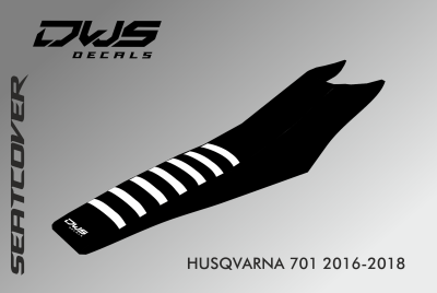 Seatcover buddy zadelovertrek dws decals nithrone husqvarna 701