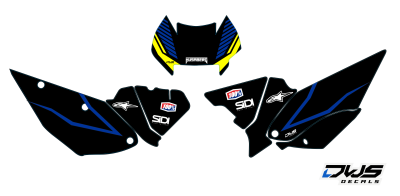 Nummerset Husaberg FE 390 450 570 2009 2010 2011 2012 Decals dekor decore design graphics aufklebe stickerset nummerset dws mx