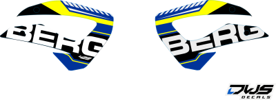 Nummerset Husaberg FE 390 450 570 2009 2010 2011 2012 Decals dekor decore design graphics aufklebe stickerset nummerset dws mx