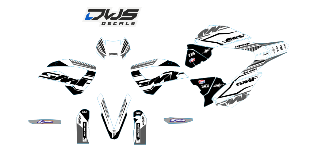 Complete Stickerset Husaberg FE 390 450 570 2009 2010 2011 2012 Decals dekor decore design graphics aufklebe stickerset nummerset dws mx