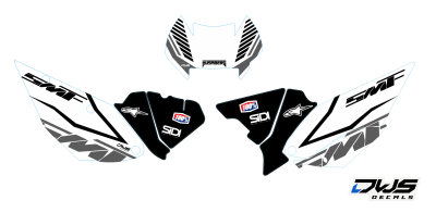Nummerset Husaberg FE 390 450 570 2009 2010 2011 2012 Decals dekor decore design graphics aufklebe stickerset nummerset dws mx