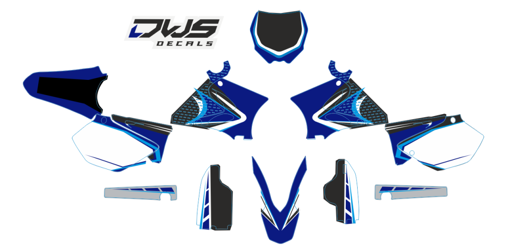 Yamaha YZ 125-250 2002/2014 Set Model  1