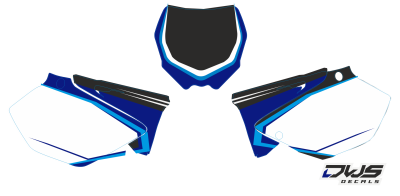 Nummerset Yamaha YZ 125-250 2002 2003 2004 2005 2006 2007 2008 2009 2010 2011 2012 2013 2014 Decals dekor design graphics aufklebe stickerset nummerset dws mx