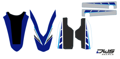 Trimset Yamaha YZ 125-250 2002/2014 Model 1