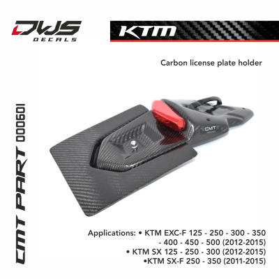• KTM SX 250 (2012 - 2015) • KTM SX 125 (2012 - 2015) • KTM EXC-f 500 (2012 - 2016) • KTM EXC-f 450 (2012 - 2016) • KTM EXC-f 350 (2012 - 2016) • KTM EXC-f 250 (2007 - 2010) • KTM EXC-f 250 (2012 - 2016) • KTM EXC 3